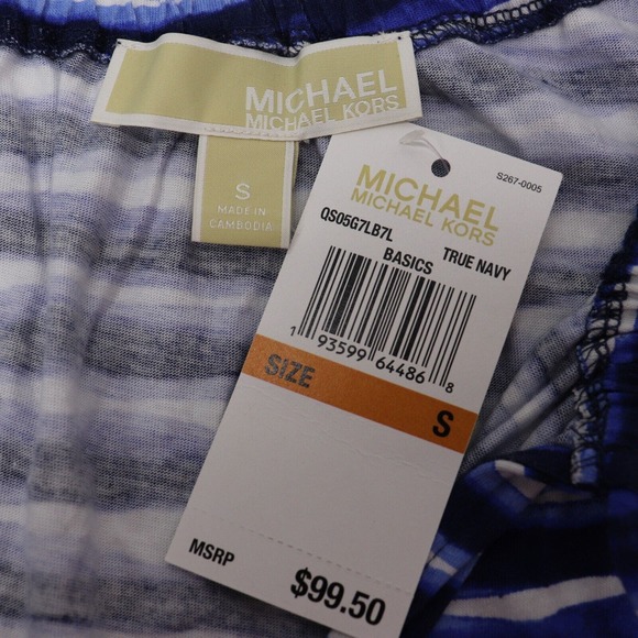 Michael Kors True Navy Basics Tank Womens Size S NWT - Picture 3 of 9